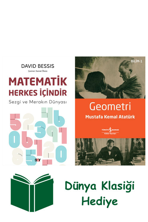 İş Bankası Kültür Yayınları Matematik Herkes İçindir + Geometri + Dünya Klasiği Hediye