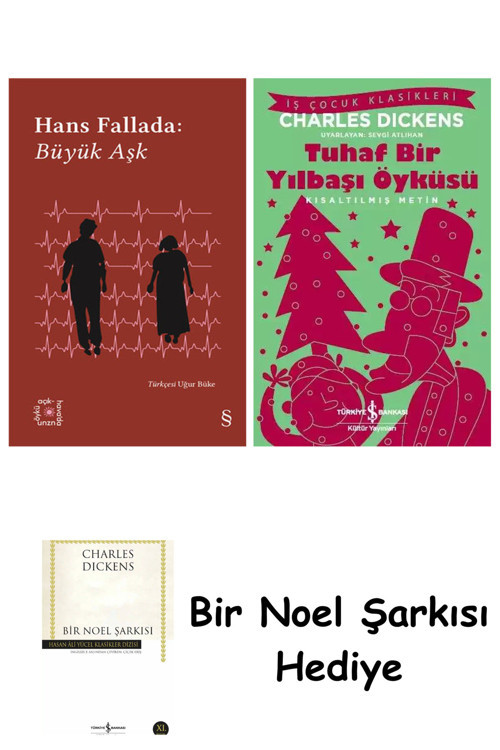 İş Bankası Kültür Yayınları Everest Açıkhava 27 - Büyük Aşk + Tuhaf Bir Yılbaşı Öyküsü + Bir Noel Şarkısı