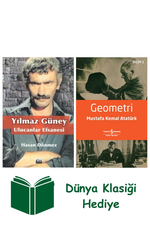 İş Bankası Kültür Yayınları Yılmaz Güney Ulucanlar Efsanesi + Geometri + Dünya Klasiği Hediye
