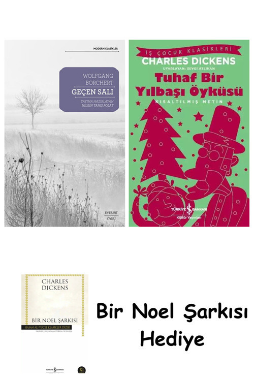 İş Bankası Kültür Yayınları Geçen Salı + Tuhaf Bir Yılbaşı Öyküsü + Bir Noel Şarkısı