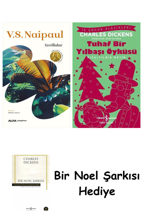 İş Bankası Kültür Yayınları Gerillalar + Tuhaf Bir Yılbaşı Öyküsü + Bir Noel Şarkısı