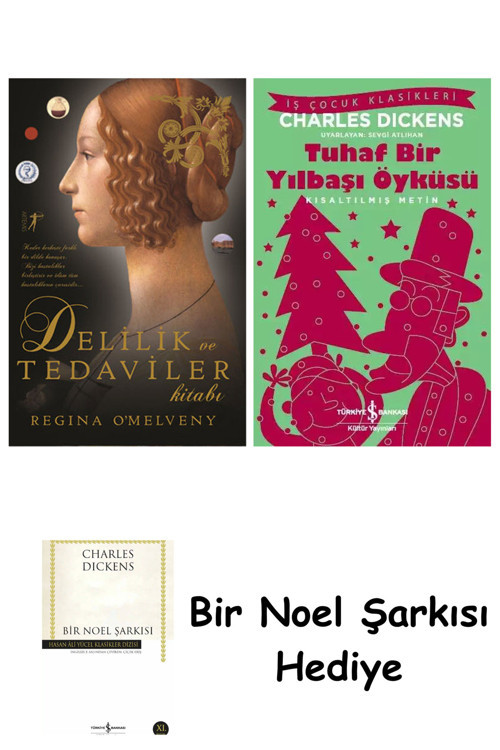 İş Bankası Kültür Yayınları Delilik Ve Tedaviler Kitabı + Tuhaf Bir Yılbaşı Öyküsü + Bir Noel Şarkısı