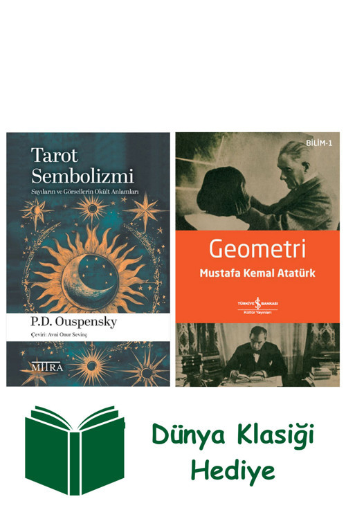 İş Bankası Kültür Yayınları Tarot Sembolizmi + Geometri + Dünya Klasiği Hediye