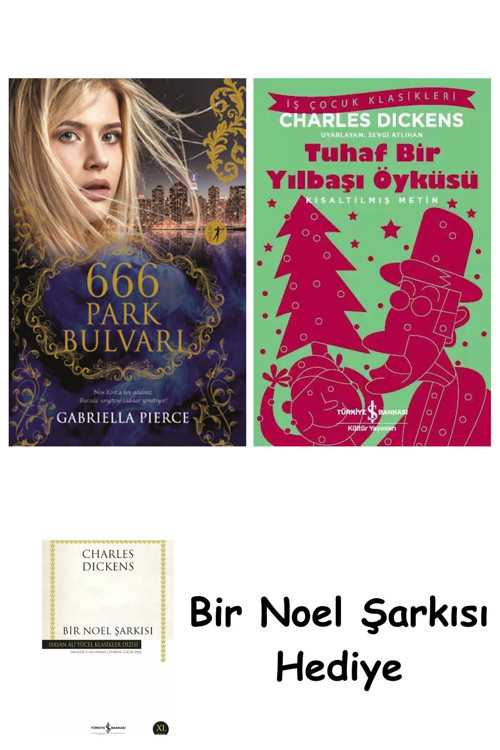 İş Bankası Kültür Yayınları 666 Park Bulvarı + Tuhaf Bir Yılbaşı Öyküsü + Bir Noel Şarkısı