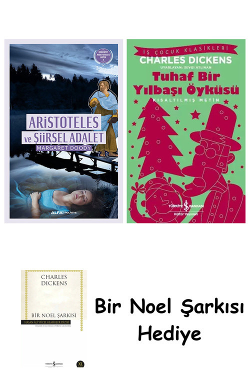 İş Bankası Kültür Yayınları Aristoteles Ve Şiirsel Adalet + Tuhaf Bir Yılbaşı Öyküsü + Bir Noel Şarkısı