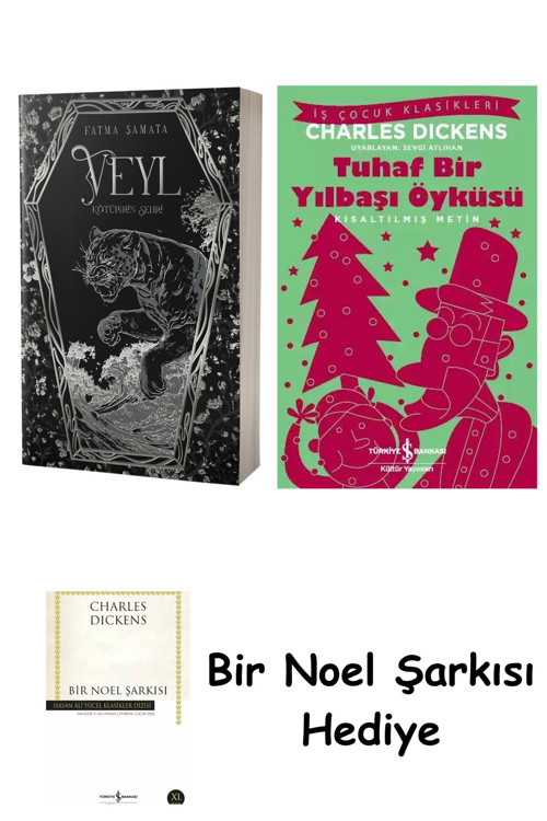 İş Bankası Kültür Yayınları Veyl - Kötülerin Şehri + Tuhaf Bir Yılbaşı Öyküsü + Bir Noel Şarkısı