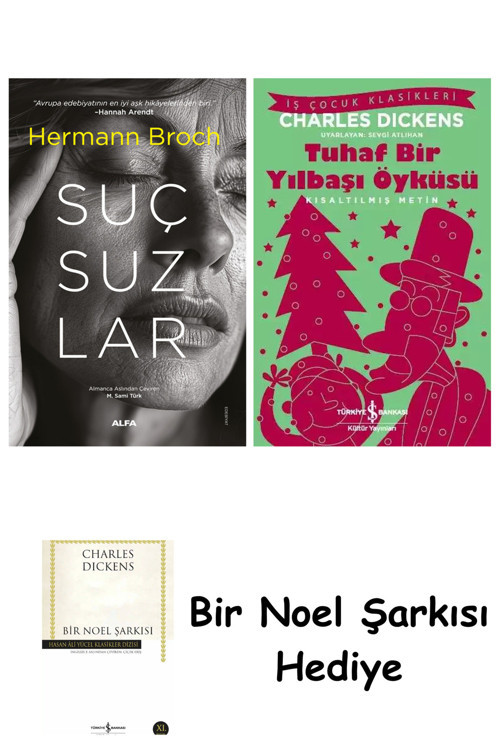 İş Bankası Kültür Yayınları Suçsuzlar + Tuhaf Bir Yılbaşı Öyküsü + Bir Noel Şarkısı