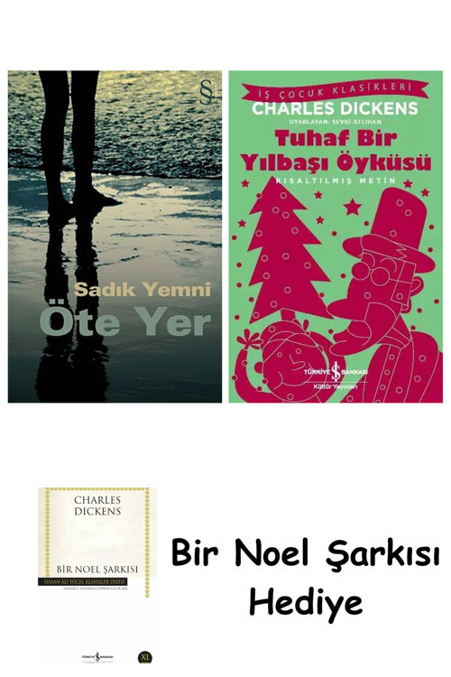 İş Bankası Kültür Yayınları Öte Yer + Tuhaf Bir Yılbaşı Öyküsü + Bir Noel Şarkısı