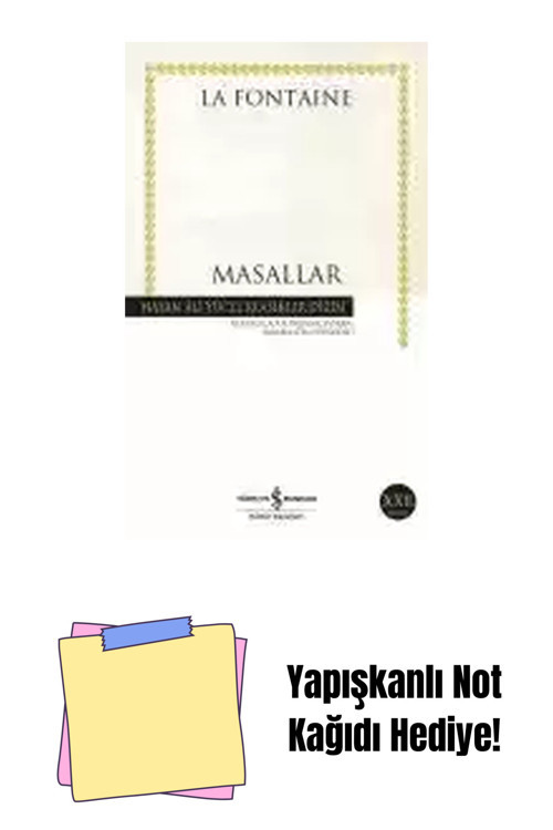 İş Bankası Kültür Yayınları Masallar + Yapışkanlı Not Kağıdı