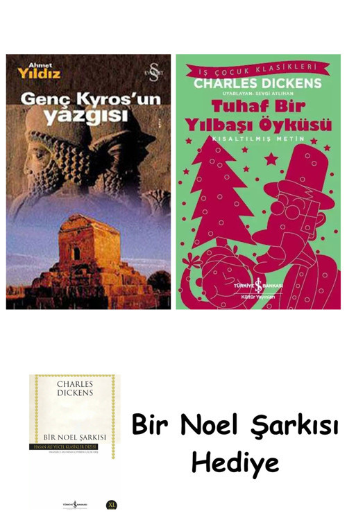 İş Bankası Kültür Yayınları Genç Kyros'Un Yazgısı + Tuhaf Bir Yılbaşı Öyküsü + Bir Noel Şarkısı