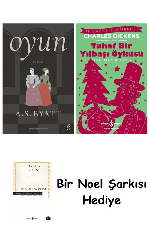İş Bankası Kültür Yayınları Oyun + Tuhaf Bir Yılbaşı Öyküsü + Bir Noel Şarkısı