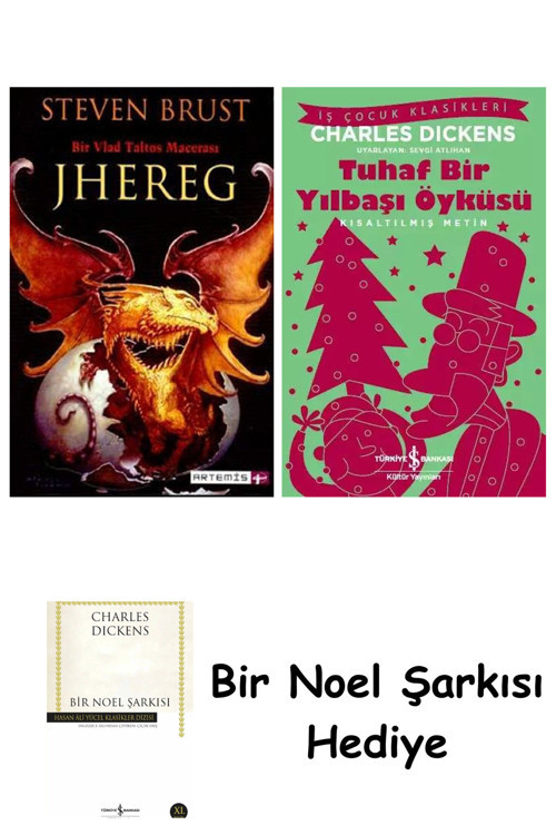 İş Bankası Kültür Yayınları Jhereg + Tuhaf Bir Yılbaşı Öyküsü + Bir Noel Şarkısı