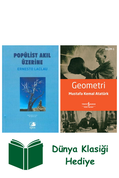 İş Bankası Kültür Yayınları Popülist Akıl Üzerine + Geometri + Dünya Klasiği Hediye