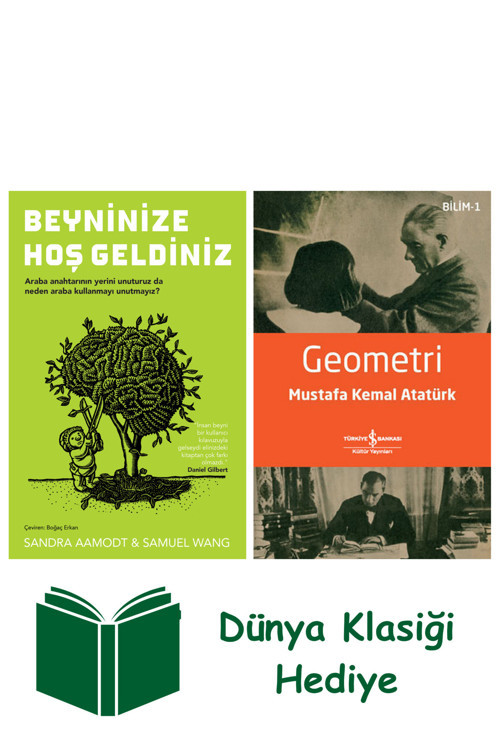 İş Bankası Kültür Yayınları Beyninize Hoş Geldiniz + Geometri + Dünya Klasiği Hediye