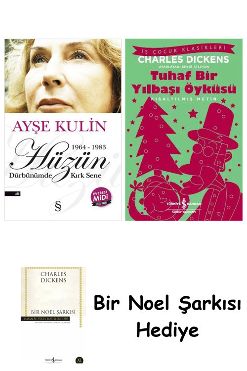 İş Bankası Kültür Yayınları Hüzün (Midi Boy) + Tuhaf Bir Yılbaşı Öyküsü + Bir Noel Şarkısı