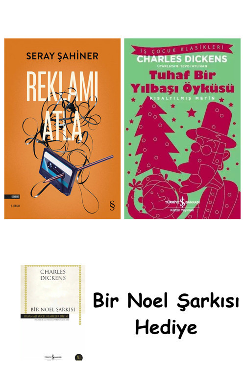 İş Bankası Kültür Yayınları Reklamı Atla + Tuhaf Bir Yılbaşı Öyküsü + Bir Noel Şarkısı