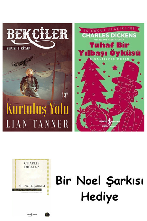 İş Bankası Kültür Yayınları Kurtuluş Yolu + Tuhaf Bir Yılbaşı Öyküsü + Bir Noel Şarkısı