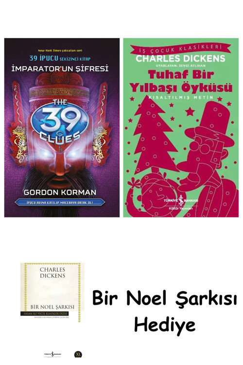İş Bankası Kültür Yayınları İmparator'Un Şifresi + Tuhaf Bir Yılbaşı Öyküsü + Bir Noel Şarkısı