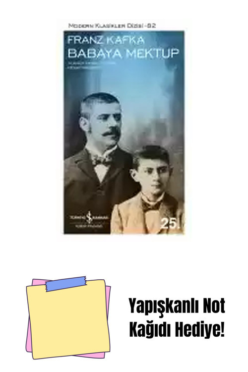 İş Bankası Kültür Yayınları Babaya Mektup + Yapışkanlı Not Kağıdı