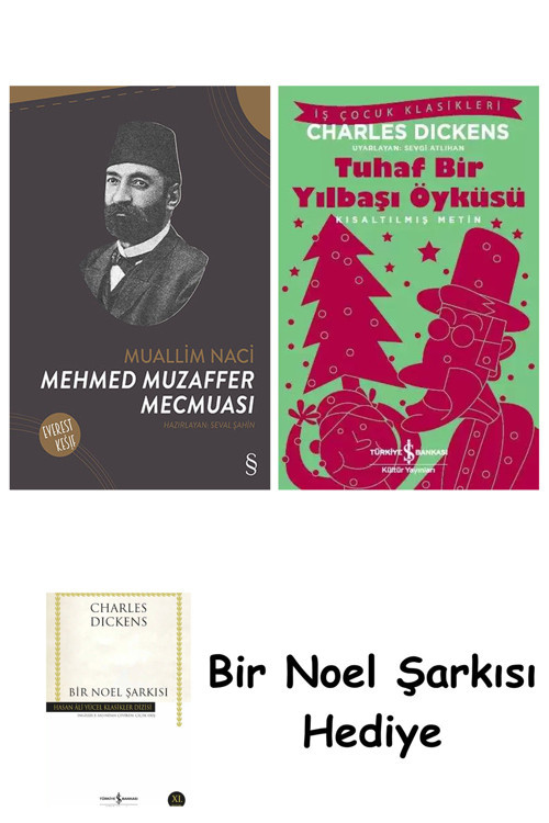 İş Bankası Kültür Yayınları Mehmed Muzaffer Mecmuası + Tuhaf Bir Yılbaşı Öyküsü + Bir Noel Şarkısı