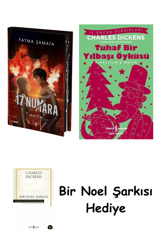İş Bankası Kültür Yayınları 17 Numara - Matem (Ciltli) + Tuhaf Bir Yılbaşı Öyküsü + Bir Noel Şarkısı