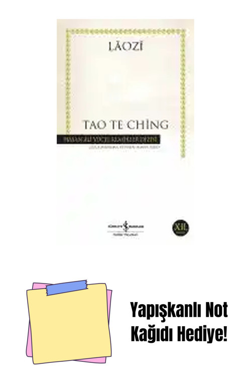 İş Bankası Kültür Yayınları Tao Te Ching + Yapışkanlı Not Kağıdı