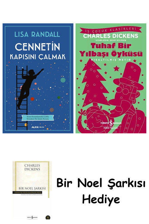 İş Bankası Kültür Yayınları Cennetin Kapısını Çalmak + Tuhaf Bir Yılbaşı Öyküsü + Bir Noel Şarkısı