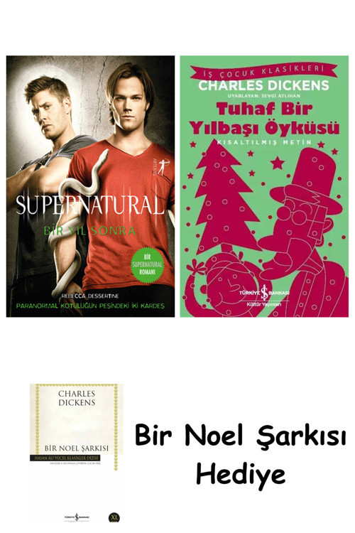 İş Bankası Kültür Yayınları Supernatural - Bir Yıl Sonra + Tuhaf Bir Yılbaşı Öyküsü + Bir Noel Şarkısı