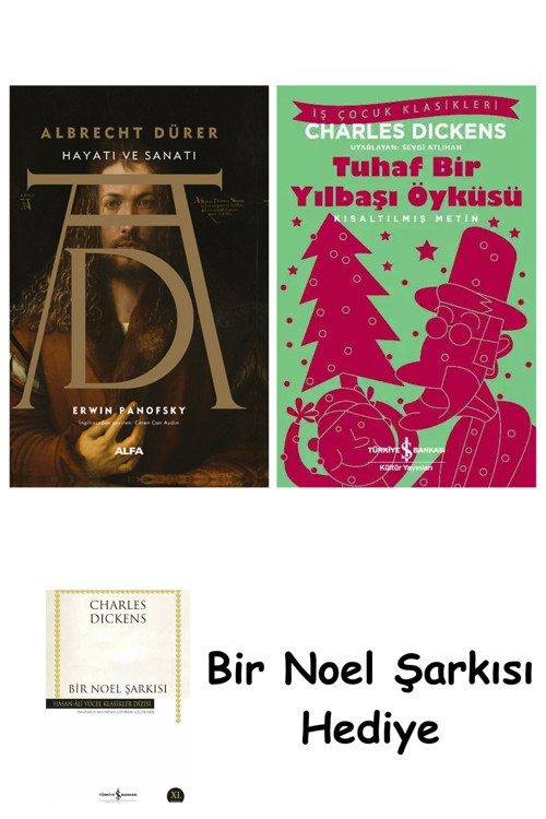 İş Bankası Kültür Yayınları Albrecht Dürer - Hayatı Ve Sanatı (Ciltli) + Tuhaf Bir Yılbaşı Öyküsü + Bir Noel Şarkısı