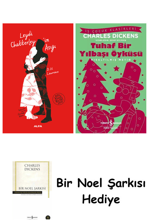 İş Bankası Kültür Yayınları Leydi Chatterley’İn Aşığı (Ciltli) + Tuhaf Bir Yılbaşı Öyküsü + Bir Noel Şarkısı