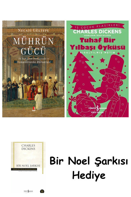 İş Bankası Kültür Yayınları Mührün Gücü + Tuhaf Bir Yılbaşı Öyküsü + Bir Noel Şarkısı