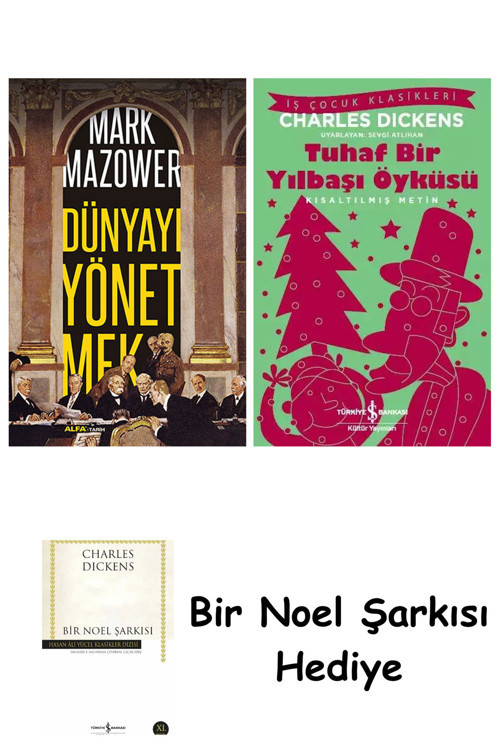 İş Bankası Kültür Yayınları Dünyayı Yönetmek + Tuhaf Bir Yılbaşı Öyküsü + Bir Noel Şarkısı