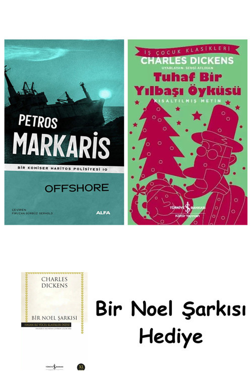 İş Bankası Kültür Yayınları Offshore + Tuhaf Bir Yılbaşı Öyküsü + Bir Noel Şarkısı