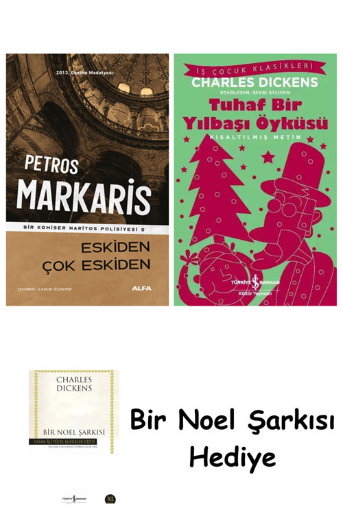 İş Bankası Kültür Yayınları Eskiden Çok Eskiden + Tuhaf Bir Yılbaşı Öyküsü + Bir Noel Şarkısı