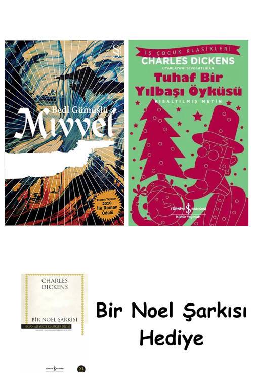 İş Bankası Kültür Yayınları Mıvvel + Tuhaf Bir Yılbaşı Öyküsü + Bir Noel Şarkısı