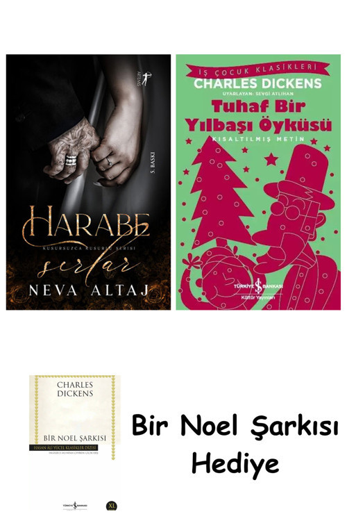 İş Bankası Kültür Yayınları Harabe Sırlar + Tuhaf Bir Yılbaşı Öyküsü + Bir Noel Şarkısı