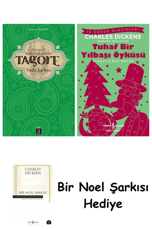 İş Bankası Kültür Yayınları Veda Şarkısı + Tuhaf Bir Yılbaşı Öyküsü + Bir Noel Şarkısı