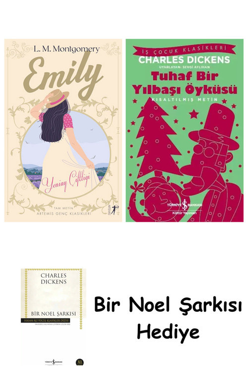 İş Bankası Kültür Yayınları Emily - Yeniay Çiftliği + Tuhaf Bir Yılbaşı Öyküsü + Bir Noel Şarkısı