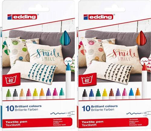 4600 20'li Tam Renk Kumaş Kalemi Set - Fun + Basic