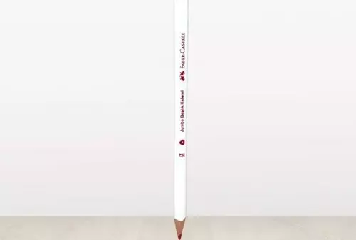 Faber-Castell Jumbo Başlık Kalemi Kırmızı - 1 Adet