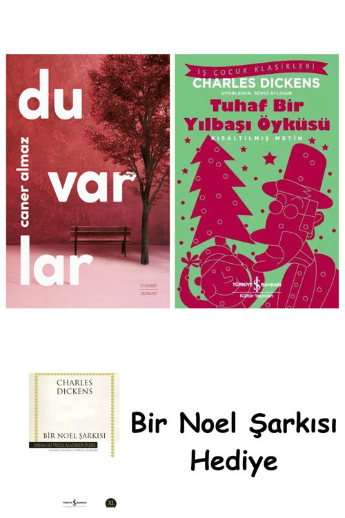 İş Bankası Kültür Yayınları Duvarlar + Tuhaf Bir Yılbaşı Öyküsü + Bir Noel Şarkısı