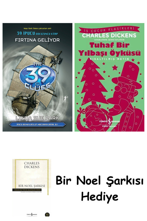 İş Bankası Kültür Yayınları Fırtına Geliyor + Tuhaf Bir Yılbaşı Öyküsü + Bir Noel Şarkısı