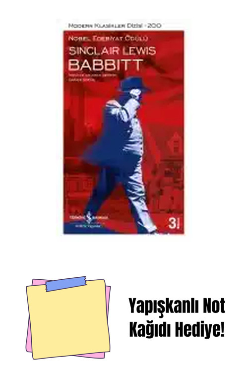 İş Bankası Kültür Yayınları Babbitt + Yapışkanlı Not Kağıdı