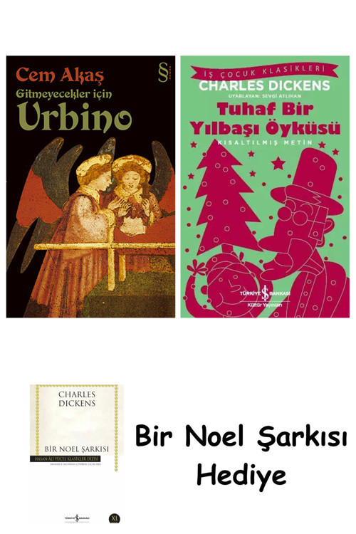İş Bankası Kültür Yayınları Urbino + Tuhaf Bir Yılbaşı Öyküsü + Bir Noel Şarkısı