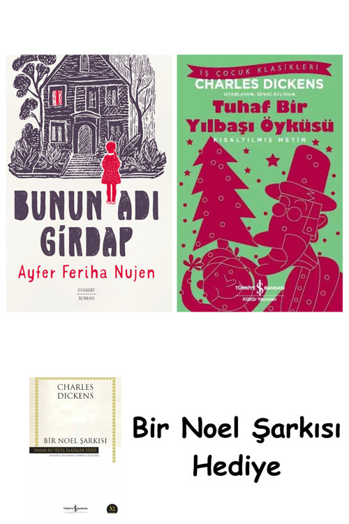 İş Bankası Kültür Yayınları Bunun Adı Girdap + Tuhaf Bir Yılbaşı Öyküsü + Bir Noel Şarkısı