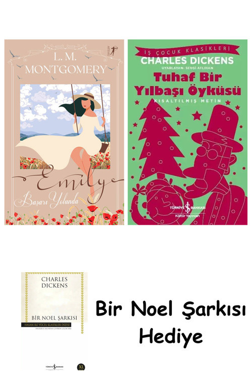 İş Bankası Kültür Yayınları Emily Başarı Yolunda (Ciltli) + Tuhaf Bir Yılbaşı Öyküsü + Bir Noel Şarkısı