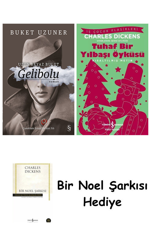 İş Bankası Kültür Yayınları Gelibolu + Tuhaf Bir Yılbaşı Öyküsü + Bir Noel Şarkısı