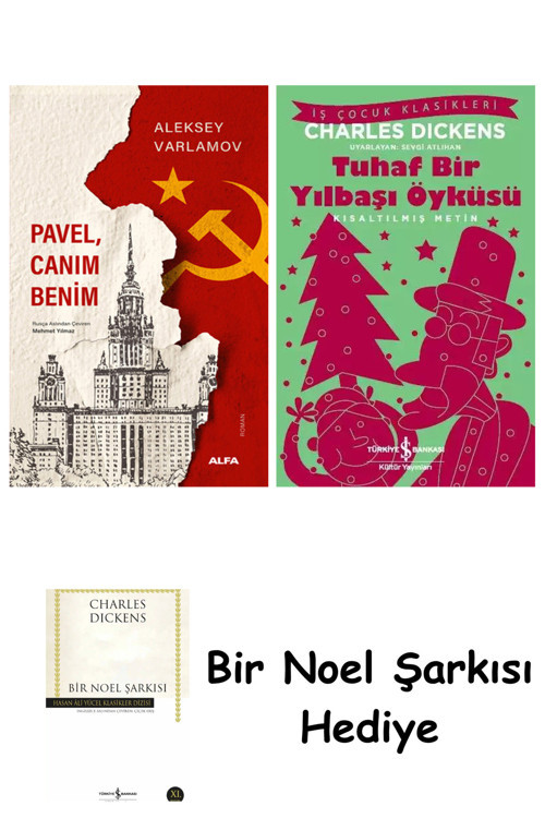 İş Bankası Kültür Yayınları Pavel Canım Benim + Tuhaf Bir Yılbaşı Öyküsü + Bir Noel Şarkısı