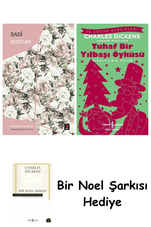 İş Bankası Kültür Yayınları Bostan + Tuhaf Bir Yılbaşı Öyküsü + Bir Noel Şarkısı