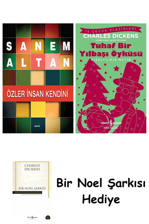 İş Bankası Kültür Yayınları Özler İnsan Kendini + Tuhaf Bir Yılbaşı Öyküsü + Bir Noel Şarkısı